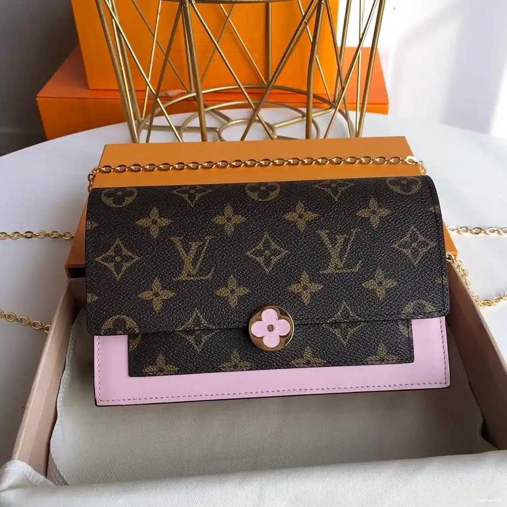 WALLET LOUIS FLORE VUITTON CHAIN 0503